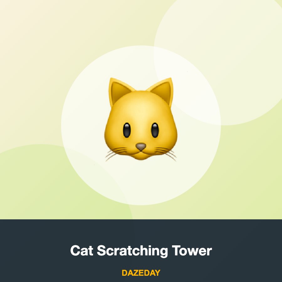 Cat Scratching Tower