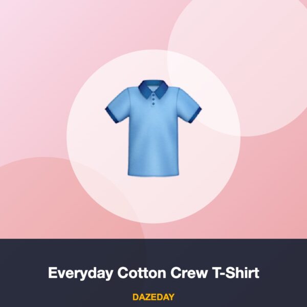 Everyday Cotton Crew T-Shirt