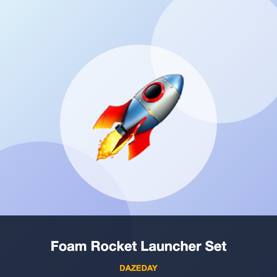 Foam Rocket Launcher Set