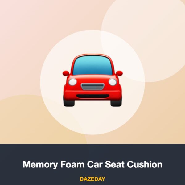 Memory Foam Car Seat Cushion