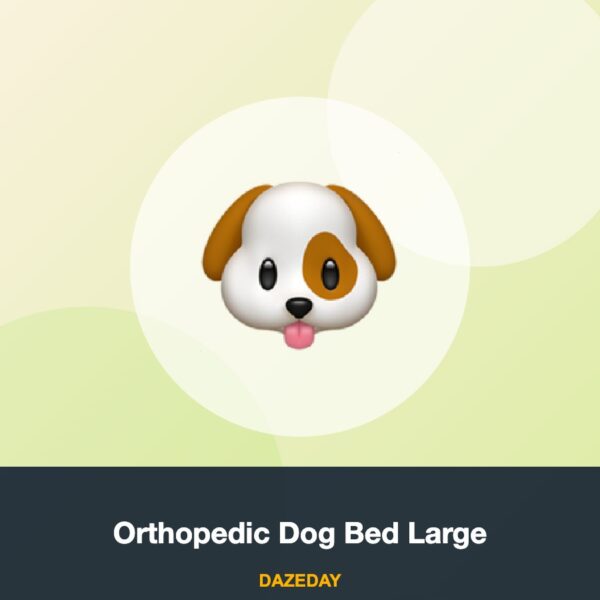 Orthopedic Dog Bed Large