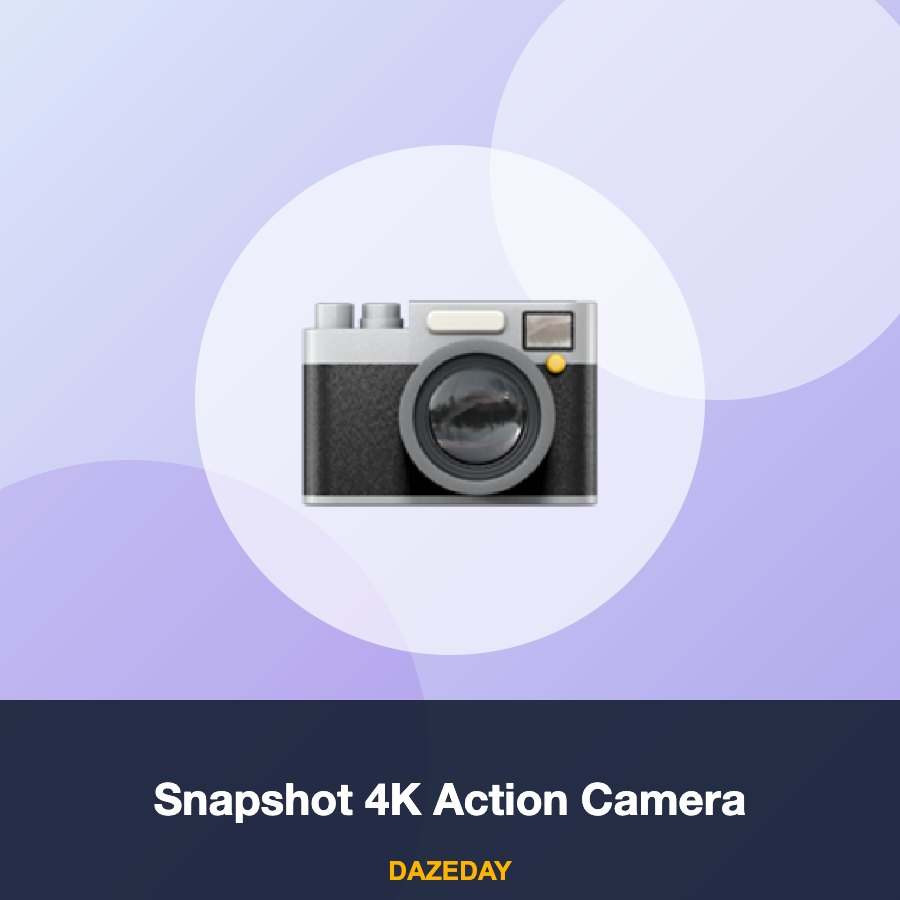 Snapshot 4K Action Camera