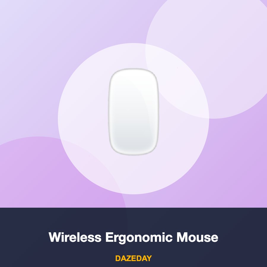Wireless Ergonomic Mouse